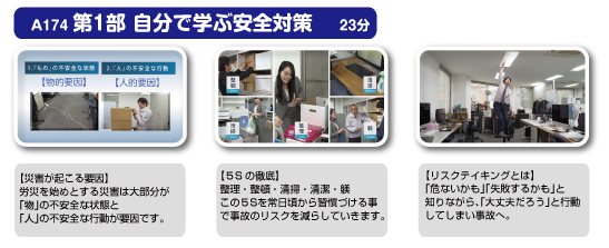 オフィスの事故防止 第1部 自分で学ぶ安全対策